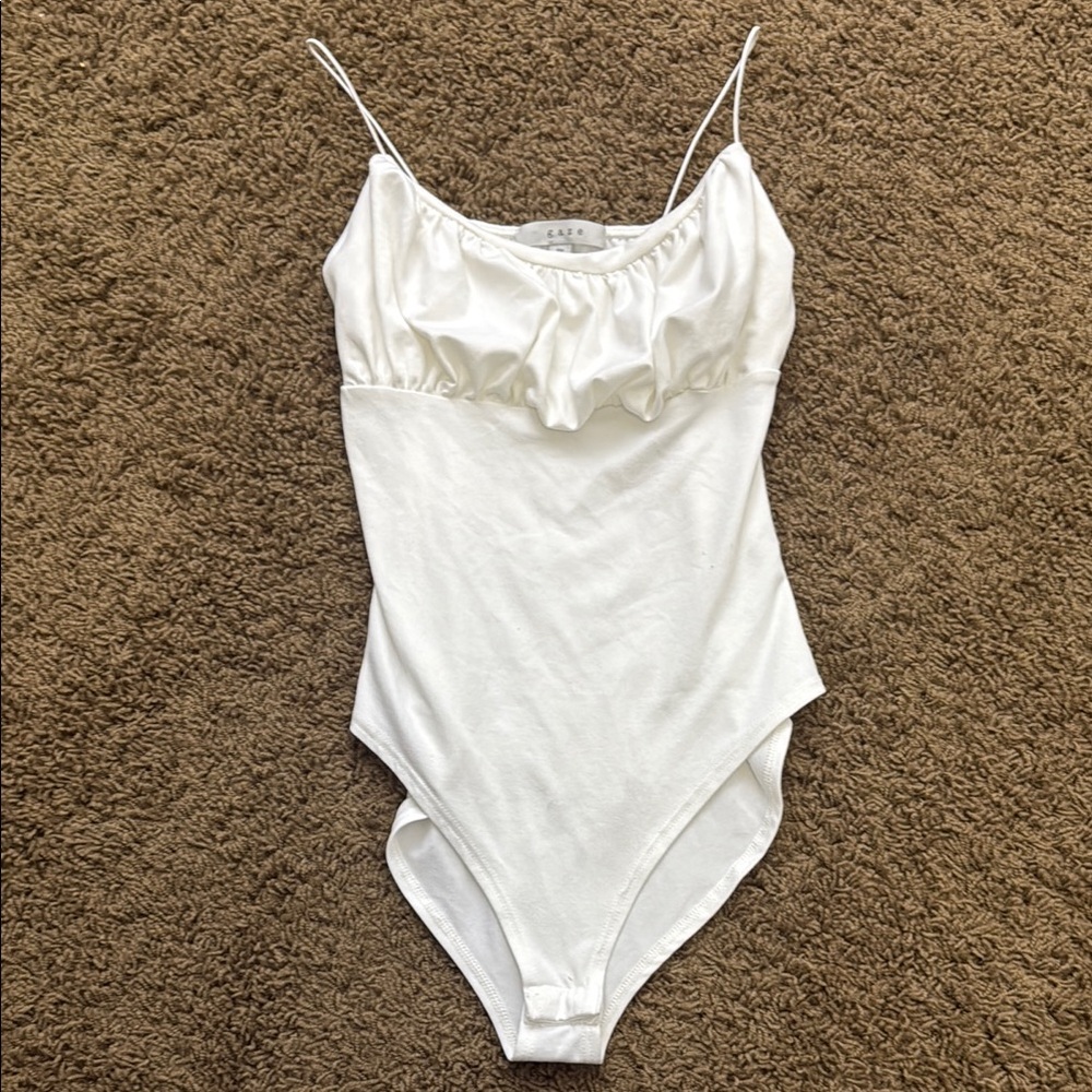 Gaze Elegant Cream Bodysuit